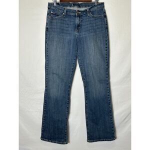 Levi's Women's 553 Boot Cut Mid Rise Classic Blue Jeans, Size 14L (31x33)